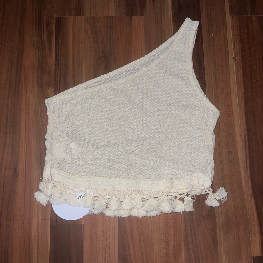 One shoulder crop top, never worn